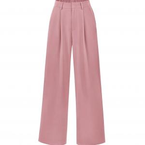 Elastic waisted business Pocket pant
